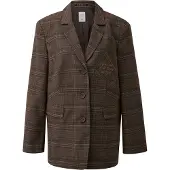 QS Blazers donkerbruin