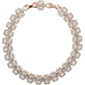 NAEMI Armband rose-goud / transparant