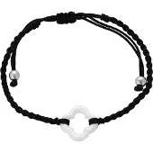 Gaya Armband zwart / zilver