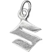 MOOYE ® - Collectie Zilveren Motor embleem kettinghanger