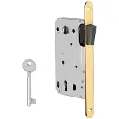 Aprile Woningbouw Magneetslot 2867 – sleutel 90mm – goud gepolijst PVD