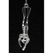 MOOYE ® - Collectie Zilveren Duiker ketting hanger - detail