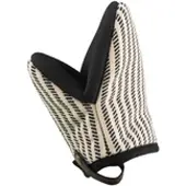 Ziczac Keukenhandschoen Toledo Black (Set van 2)
