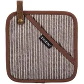 Ziczac Pannenlap Venton Dark Taupe (Set van 2)