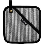 Ziczac Pannenlap Venton Black (Set van 2)
