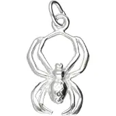 MOOYE ® - Collectie Zilveren Spin kettinghanger