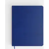 De KEMPEN Notitieboek - Blue note (blauw) - 17 x 22 cm - Binnenzijde: blanco