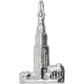 MOOYE ® - Collectie Zilveren Martini toren in Groningen kettinghanger