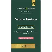 Holland & Barrett 1+1 gratis | Expert Vrouw Biotica - 60 capsules