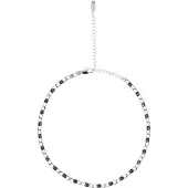 Gaya Ketting zwart / zilver