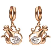 NAEMI Oorbellen goud / rose-goud