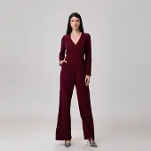 Smart & Joy Jumpsuit met V-decolleté
