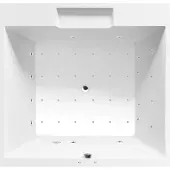 Polysan Came Whirlpoolbad, 175x175x50cm, Active Hydro-Air, chroom