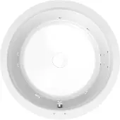 Polysan Oblo Whirlpoolbad, 165x48cm, Attraction Hydro, chroom