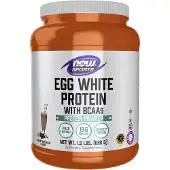 Now , Sports, Eiwit van Witte Eieren, Cremige Chocolate, 1,5 lbs (680 g)