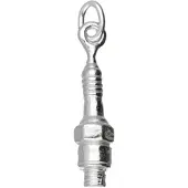 MOOYE ® - Collectie Zilveren Bougie klein kettinghanger