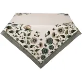 Clayre & Eef Tafelkleed 100x100 cm Beige Katoen