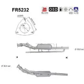 As FR5232 Roetfilter (DPF)