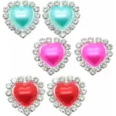 Charme Bijoux 3 Paar Clip Oorbellen Hartjes Nora