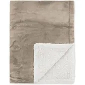 Byrklund Plaid Snowy Hug - 150x200 - 100% Polyester - Taupe