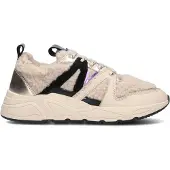 Wysh Meisjes Sneakers Carocel - Beige - Maat 34