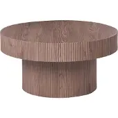 Beliani SEUL - Salontafel - Donkerbruin - MDF