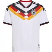Adidas Functioneel shirt 'Germany 26 Home Authentic Kids' goudgeel / rood / zwart / wit