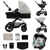 Kinderkraft Moonlight MOOV 2 XL kinderwagen Grijs
