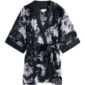 Ted Baker Ochtendjas lichtgrijs / donkergrijs / zwart / wit