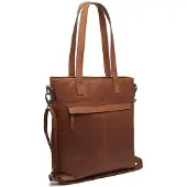 Chesterfield Schoudertas cognac