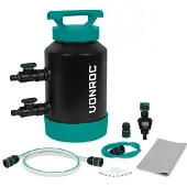 Vonroc Waterontharder | Incl. Watermeter, teststrips, slangen & koppelingen