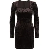 Superdry Jurk donkerbruin