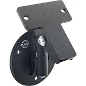 K&M 24161 Universal Structured Speaker Wall Mount Black