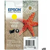 Epson inktcartridge 603, 130 pagina's, OEM C13T03U44010, geel 10 stuks