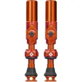 Muc Off - Tubeless Valves Big Bore Hybrid - Fietsventiel 35 mm, oranje
