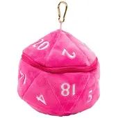Ultra pro D20 Dobbelsteen Zak - Roze