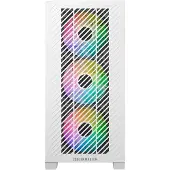 Cooler Master Elite 301 White, Mini-tower, PC, Wit, ITX, Micro ATX, Kunststof, Staal, Gehard glas, Gaming