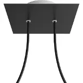Creative Cables Kroq202f103 Rose-one Vierkante Matzwarte Rozenset
