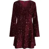 Pieces Pckam Midi-jurk Dames Tawny Port L