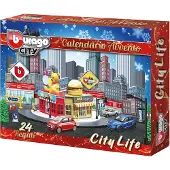 Bburago City Life Adventskalender incl. drie 1:43 miniatuur modellen