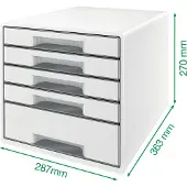 Leitz 5214 WOW ladeblok roze metallic (5 laden)