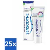 Sensodyne 25 x - Tandpasta - Complete Protection + Advanced Whitening - Witte Tanden - 75 ml - Gevoelige Tanden - Tandpasta - Whitening - Tanden Reinigen - Tanden Beschermen