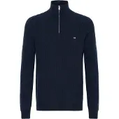 Kronstadt Trui ' KSDoors half Zip ' donkerblauw