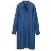 Tom Tailor Blousejurk blauw denim