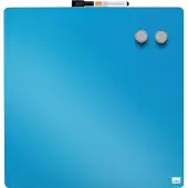 Nobo whiteboard magnetisch gelakt staal 36 x 36 cm blauw