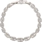 NAEMI Armband zilver / transparant