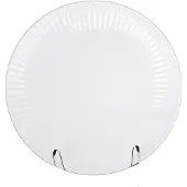 Lubiana Daisy witbord, 20,5 cm, porselein, vaatwasser/magnetron