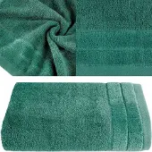 Eurofirany Luxe Katoenen Badhanddoek 70x140cm Donkergroen - 500 g/m²
