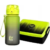 CoolPack Flessen- & Broodtrommelset 400ml Gradiënt Citroen
