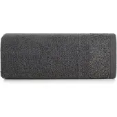 Eurofirany Margo Handdoek Staal 50x90 cm - 100% Katoen